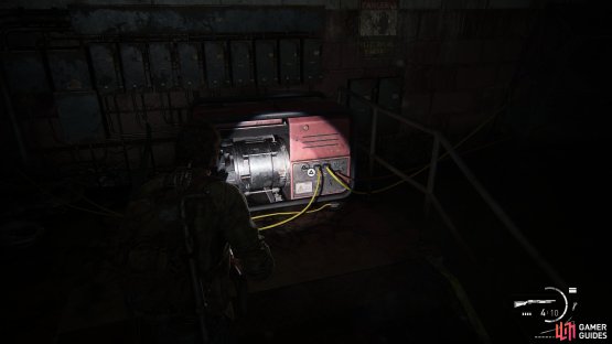 then turn on the generator and sprint to the exit.