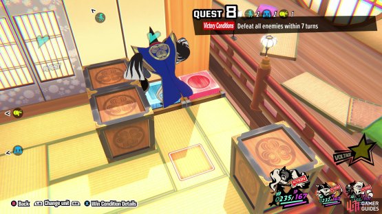 and another pair in the upper left room, guarded by a Volatile Magistrate.