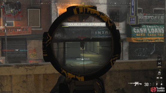then you&rsquo;ll want to find a good position on the map and pick off enemies as they go past.