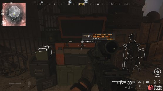 to find the Silenced M4.