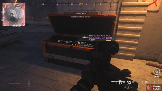 to find the Silenced SA B50.