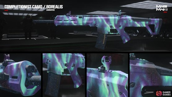 Borealis is the final goal for MW2 weapons in the Zombies mode. Image via Activision.