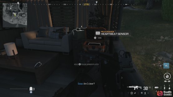 to find the Heartbeat Sensor.