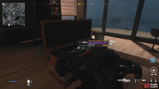to find the Silenced M16