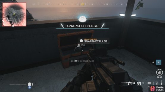 to find the Snapshot Pulse.