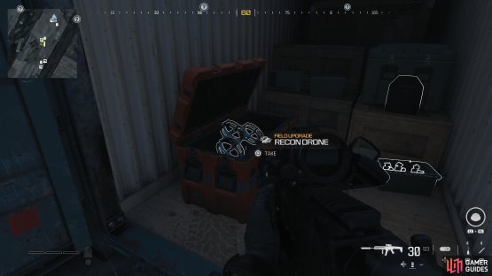 to find the Recon Drone.