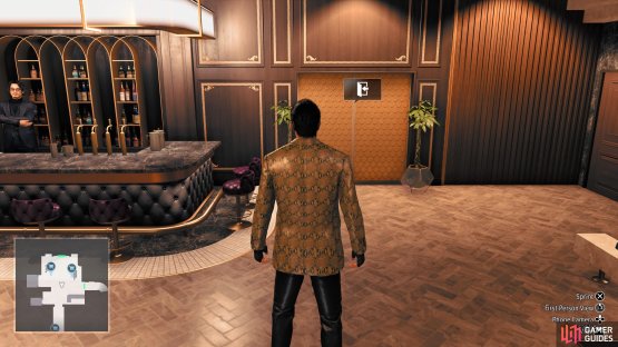 You will need Gold Rank to get through this door at the Boutique.