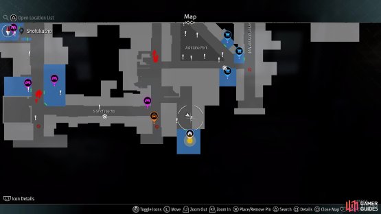 The location where to find the boy for the Hidden One set of missions.