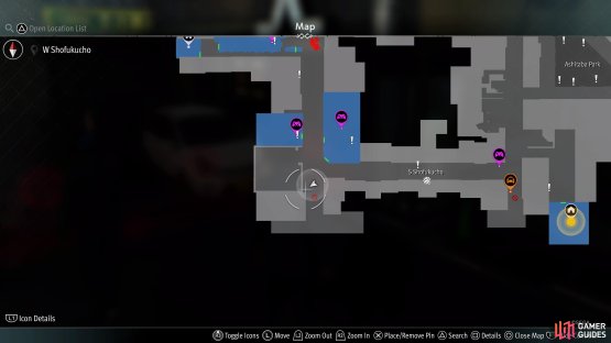 You can find the boy at this spot on the map for the first mission.