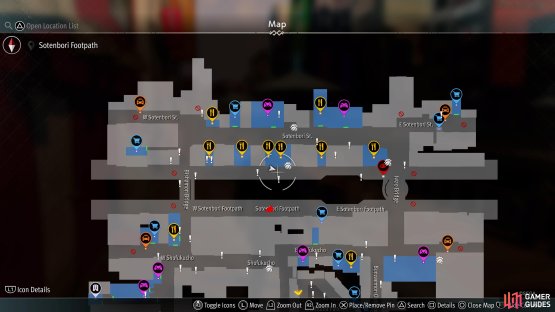 Go to this spot on the map and look for the item on the umbrella.