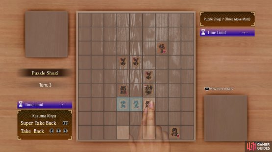 Take the other Silver General and place it here for the checkmate.