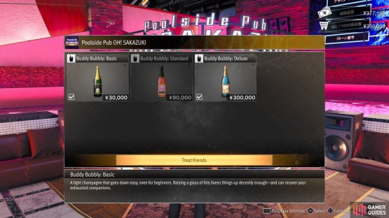 The Poolside Pub in the Fighters&rsquo; Lounge is great for boosting their Bond levels.