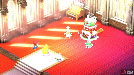 Extra Fancy Bundt will fire a beam that will deal 9999 damage to the entire party. Make sure those candles don&rsquo;t all light up.