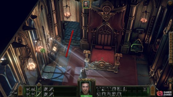 The Altar of Chaos is in the secret room next to your bed in your chambers.