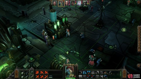 Melee parties should look to start their party near Calcazhar at the top of this image.