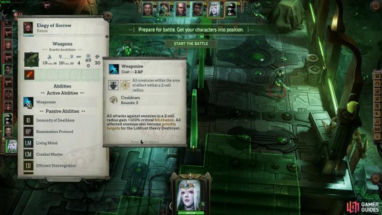 Avoid putting melee in the boss&rsquo; immediate vicinity unless they are an Assassin with Elusive Shadow.