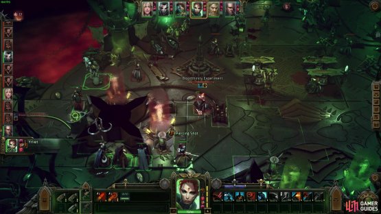 The Farseer is trapped in a ball above that battlefield, and you must clear its defenders before freeing the Farseer for the Puppeteer quest.