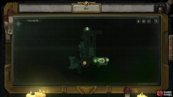 Make your way to Footfall Atrium and head to the center of the map.