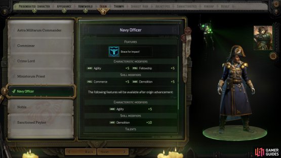 Navy Officer is the perfect Origin for your tanks or melee damage dealers.