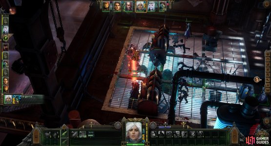You&rsquo;ll have to fight your way through the factory, dispatching a Chaos Marine before you&rsquo;re able to engage with the corrupted Tech-Priest and cleanse Kiava Gamma.