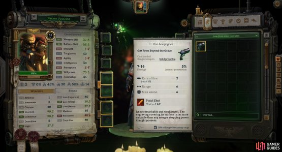 When you finally regain control in Commorragh, you&rsquo;ll find that you&rsquo;ve little in the way of arms and armor.