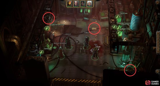 The second laboratory room has the machinery needed to make a new control rod for the elevator, more components and notes for the Laboratory puzzle, and the devices with which you&rsquo;ll need to interact for the Laboratory Puzzle itself.