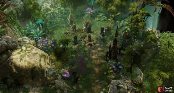 Looting a corpse in a clearing will prompt a pack of Lacerax to ambush you,