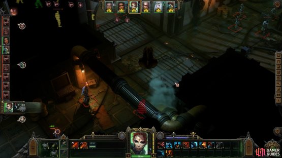 Have your ranged characters deal with the reinforcements coming via the sewage access way so you can control the flow of the fight later on and gain much more cover.