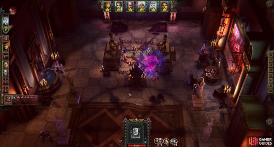 While you&rsquo;re struggling with the Secret Chambers Guards, Lieutenant and Daemonettes, the Maid of Honour will keep summoning more demons.