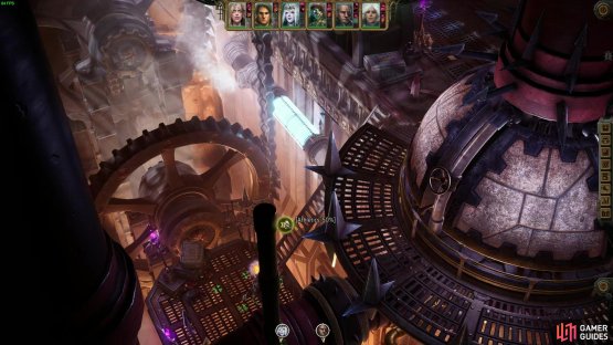 Look for a ladder by a fenced walkway after finding Pasqal&rsquo;s mate on the south-east side of the map.