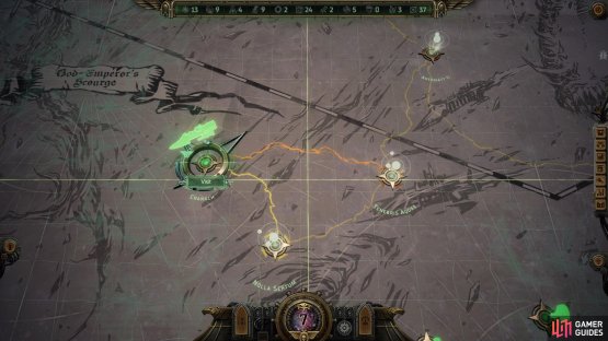 Tenebris can be found on the far left of the star map for the Aeldari in Distress Quest.