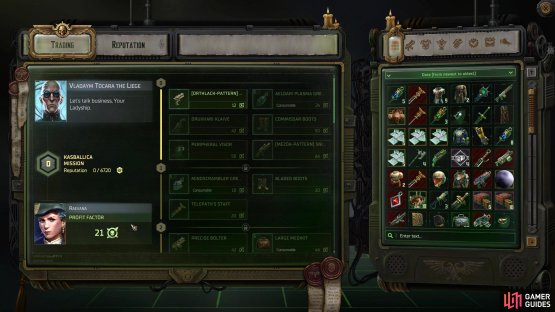 If you can get your reputation to level two, you can purchase Large Medikits from him.