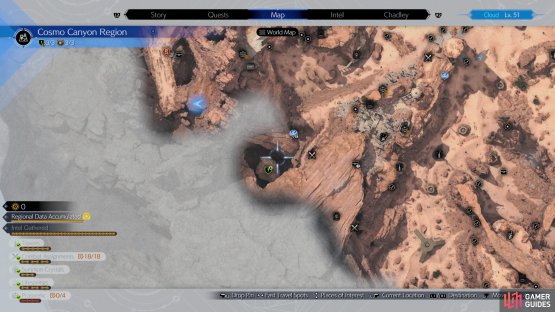 Head to this location on the map 