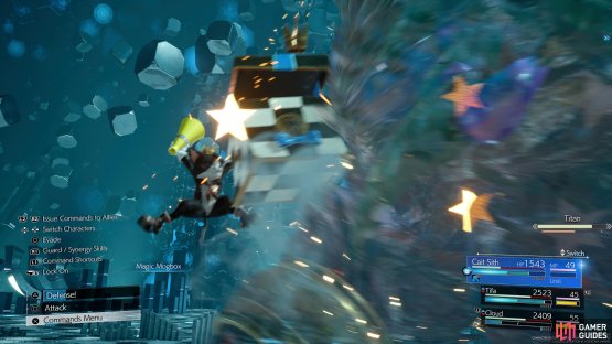 Cait Sith&rsquo;s limit break is a wild card that damages your enemy based off of luck.
