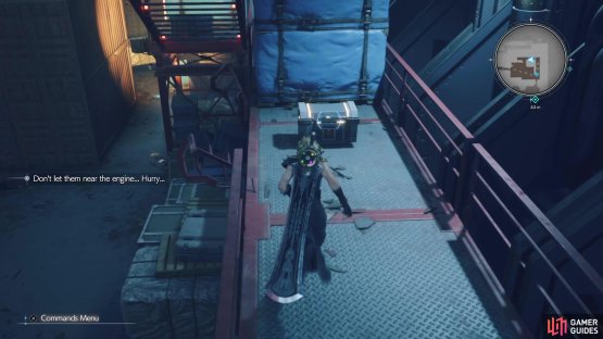 There is a chest up some stairs not too long after the weapon chest.