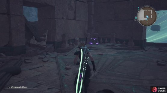 Enter the one tower to find a purple chest that contains Barret&rsquo;s final weapon.