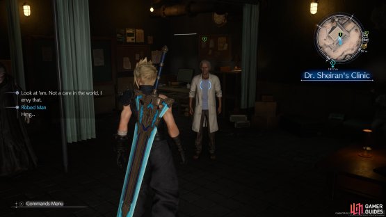 You will need to meet Doctor Sheiran for the first before accepting the quest.
