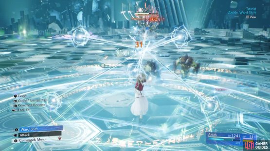 Radiant Ward will power up Aerith&rsquo;s basic attacks.
