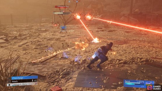 The lasers during Phantom Ray seem to randomly go off in different directions.