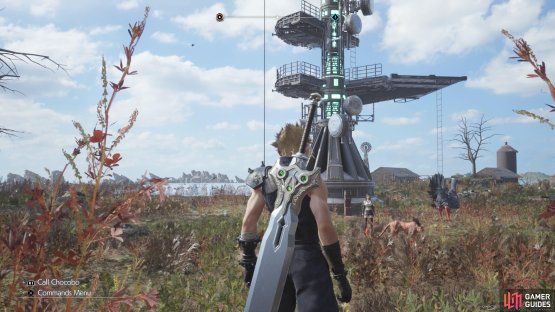 The first tower is northwest of Gabe&rsquo;s Ranch.