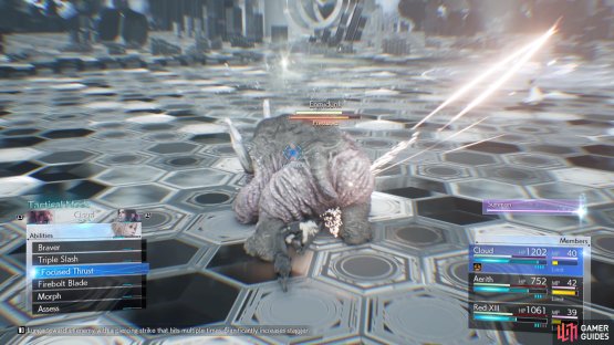 Anything that uses ATB charges will unlock synergy for these abilities.