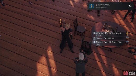Win the tournament to unlock the Card Royalty trophy and several rewards.
