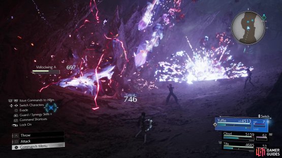 The upgraded Cometeor does the same thing, but with bigger, more damaging explosions.