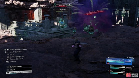 The Grangalan can spew out Grangalan Juniors, which in turn can spawn Baby Grangalans. All of these can be Assessed.