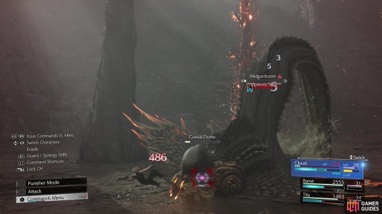 Dodge-spamming works to avoid Predation, but Midgarsormr can instead use its Viperous Sting attack to catch you off guard.