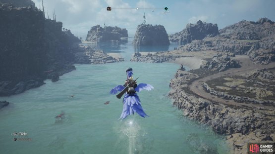 and to do that you’ll need the Nibel chocobo and its Chocojet ability.