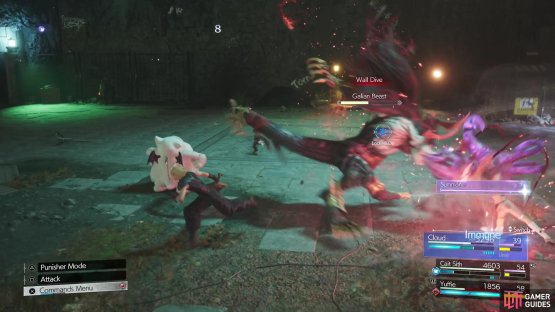 He will come off of the walls by using Wall Dive.