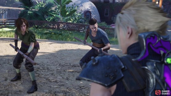 You&rsquo;ll see a cutscene occur as you approach Gongaga.