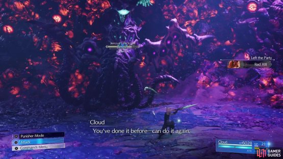 It will start with the sidelined characters, then used throughout the first phase until Cloud is solo.