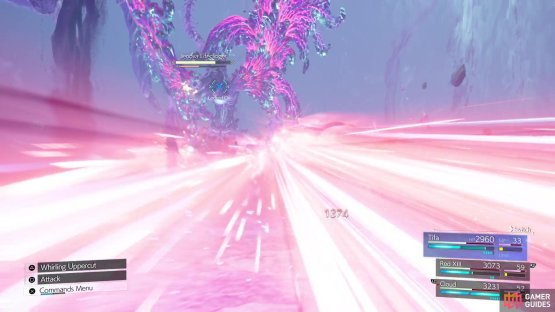 Desecration is a large laser attack you will see during the second phase.
